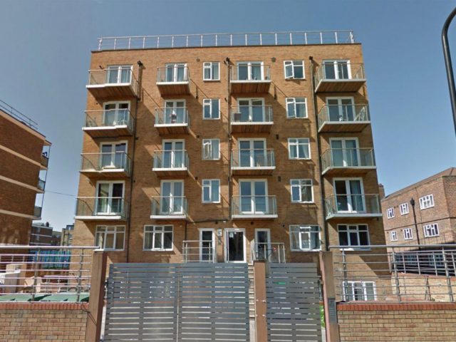 The building in Hoxton, east London