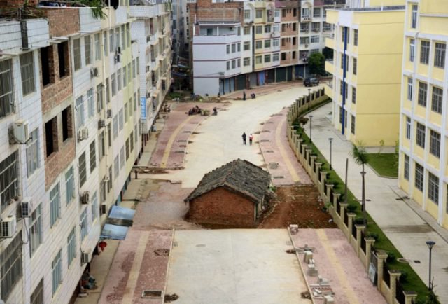 Nail House in Nanning