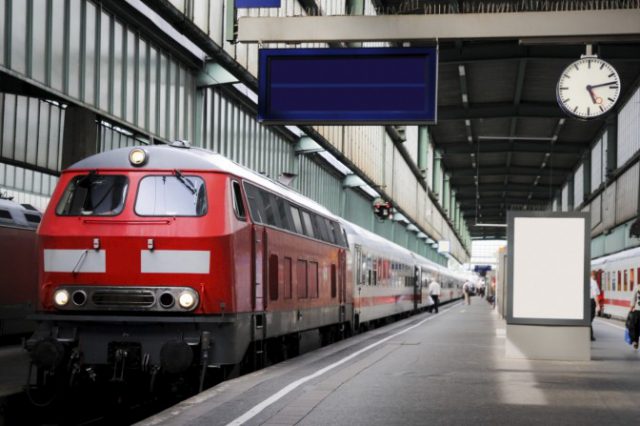 How do property prices differ on rail network? 