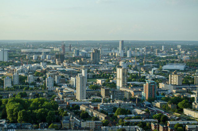 Average rents falling in London 