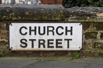 The most popular street names in England and Wales