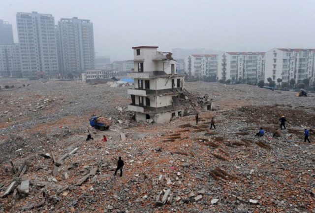 Nail House in Hefei
