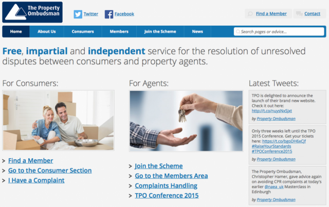 The Property Ombudsman Redesigns Website