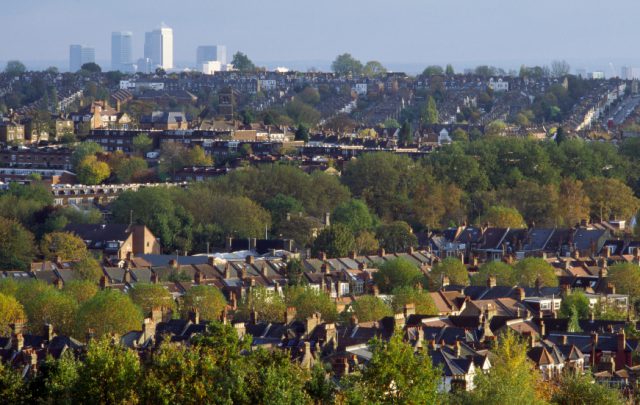 Property Prices in London Suburbs Up Almost 20%