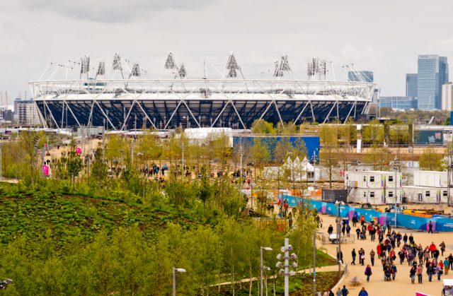 Olympic flame still burning for property 