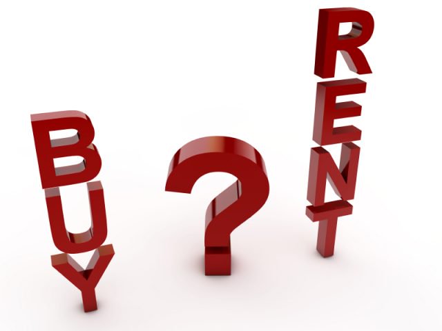 Buyers 10% better off than renters 