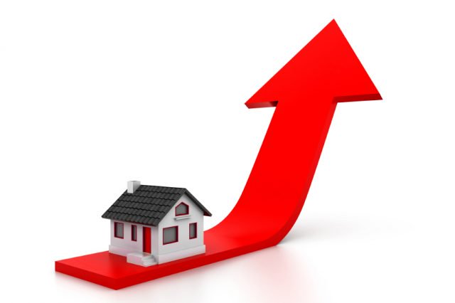 Property price rises at 13 year high 